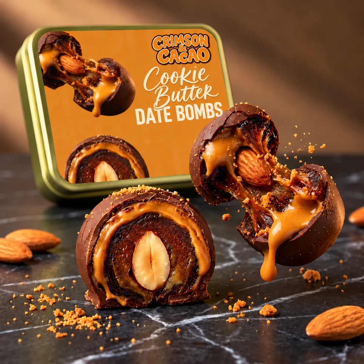 Cookie Butter Date Bombs